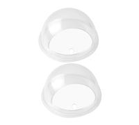 Homoyoyo 2 Piezas Maceta Colgante Acrílica Transparente Pecera Montada Pared Diseño Creativo para Habitación y Sala Ahorro de Espacio y Decoración Funcional
