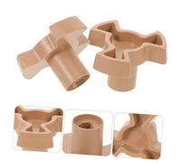 Homoyoyo 2 piezas Microondas de Bandeja para Horno Acoplamiento Resistente para Plato Giratorio Soporte Estable Compatible con Varios Fácil Instalación sin Herramientas Plástico Duradero