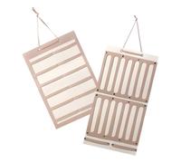 Homoyoyo 2 piezas Organizador de Diademas y Lazos para Pelo de Pared Colgador Multifuncional para Tocados y Accesorios de Niña con Gran Capacidad y Diseño Compacto