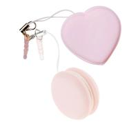 Homoyoyo 2 piezas Paño Limpiador de Pantalla Móvil con Colgante Forma de Corazón y Rosa Toallitas para Lentes y Dispositivos Electrónicos Multiuso para Teléfonos Cámaras y Gafas