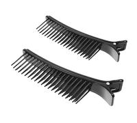 Homoyoyo 2 Piezas Pinzas De Agarre Para Seccionar El Cabello Pinza De Peluquería Profesional De Mujer Para Cortes y Coloración