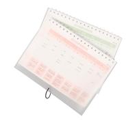 Homoyoyo 2 piezas Planificador Semanal Unidades con Diseño Fecha Cuaderno de Lista de Tareas para Estudiantes Tapa Verde y Azul Ayuda la Autodisciplina y Gestión