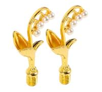 Homoyoyo 2 Piezas Reemplazo de Manija de Metal para Sellar Cartas y Tarjetas de Boda Herramienta para Manualidades Diy y Decoración de Sobres