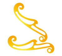 Homoyoyo 2 Piezas Regla Flexible de Costura de Plástico Naranja con Doble Escala, Estructura Gruesa y Bordes Redondeados para Diseño de Prendas y Producción Internacional
