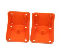 Homoyoyo 2 piezas Soporte para Bloques Minerales de para Ovejas Contenedor Resistente de PE con Base Antideslizante para Alimentación Limpia y Fácil Limpieza Ganado