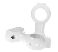 Homoyoyo 2 Piezas Soportes de Madera para Barra de Cortina Soporte Resistente con Borde Liso Fácil Instalación Pared para Barra Simple o Doble Sala y Dormitorio