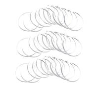 Homoyoyo 2 Series Junta De Ventosa De Vidrio Almohadilla Anti Almohadillas para Pies De Muebles Espaciador Alfombrilla Escritorio Protector Esquinas Tablero Mesa Redonda Cristal 30 Piezas*2