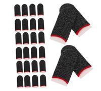 Homoyoyo 20 Pares Fundas Dedos Gaming Transpirable Antideslizantes Anticondensación Compatibles Pantallas Táctiles Móviles Tablets