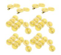 Homoyoyo 20 Piezas Clips de Cabello con Rodajas de Limón Accesorios Veraniegos Ligeros con de Pato Fuertes Horquillas Decorativas para Niñas y Mujeres Sujeción Estable para Uso Diario y