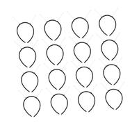 Homoyoyo 20 Piezas Diadema De Resorte Diy Diademas Artesanales Aros De Resorte Para Manualidades Hechas a Mano Accesorios Para El Cabello De Moda Para Mujer