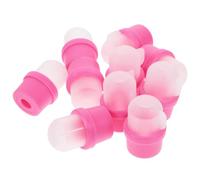 Homoyoyo 20 Piezas Fundas de Silicona Reutilizables para Manicura Removedor de Esmalte Gel Soak Off Envoltorios Duraderos y Lavables para Uñas Casa y Salones Profesionales