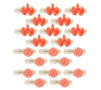 Homoyoyo 20 Piezas Pinzas de Pelo de Halloween con Diseño de Cerebro y Pulmones Clips Antideslizantes para Fiestas de Disfraces Accesorios Divertidos para Mujeres y Niñas