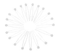 Homoyoyo 20 Piezas Versatile Bridal Hair Accessories For Updos Lightweight And Comfortable Wedding Hair Forks For Brides And Bridesmaids