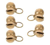 Homoyoyo 20 Unidades Campanas para Collar de Mascotas Colgantes Pequeños y Ligeros para Perros y Gatos Accesorios Multifuncionales para Entrenamiento Decoración y Uso Diario