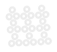 Homoyoyo 200 Cuentas Espaciadoras De Silicona Para Anillos De Posicionamiento Tapones Para Pulseras Cuentas Sueltas Para Bisutería Cuentas Espaciadoras Para Pulseras Tapones Para