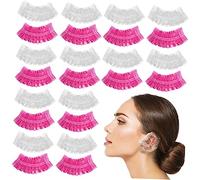 Homoyoyo 200 Piezas De Para Los - Cubiertas Protectoras De Silicona Para Ducha - Orejeras Elásticas Impermeables Para Spa Protección Auditiva y Cuidado Personal