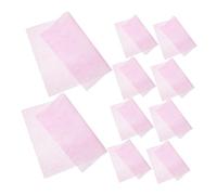 Homoyoyo 200 piezas Filtros de Malla para Polvo de Uñas Unidades Cortables sin Pelusa para Aspiradora Manicure Prácticos y Duraderos para Técnicos de Uñas Color Elegante Rosa
