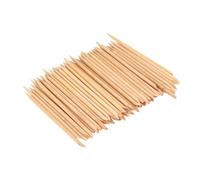 Homoyoyo 200 piezas Palitos de Madera para Uñas Empujador Doble Cara para Cutículas y Removedor de Piel Muerta Herramienta Multifuncional Ligera para Manicura y Pedicura Profesional Casa y