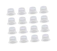 Homoyoyo 200 piezas Unidades Tazas de Tinta para Tatuar Medianas Copas Plásticas Duraderas para de Cejas Suministros Profesionales para Microblading y Maquillaje Permanente