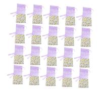 Homoyoyo 20piezas Bolsitas De Lavanda Para Bolsitas Aromáticas Vacías Cordón Para Armario o Coche Estampado Floral