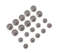 Homoyoyo 20piezas Botones Decorativos Para Abrigos y Suéteres De Diseño Retro Para Reemplazo y Decoración De Ropa