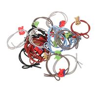 Homoyoyo 20piezas Cintas de Pelo Elásticas para Niñas Diseño de Animales de Dibujos Animados Gomas Pelo Accesorios Cabello de Dinosaurios para Pequeños