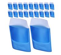 Homoyoyo 20piezas Estuche para Lápices De Protector para Camisas Batas De Laboratorio Organizador para Bolígrafos Color Protectores De Bolsillo para Médicos Suministros