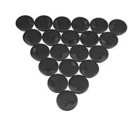 Homoyoyo 21piezas Pasacables De Muro Tapón Redondo Tapa para Orificios De Cables De Escritorio Organizador De Cables Versátil para Oficina y