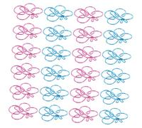 Homoyoyo 24 Piezas Clips de Papel Creativos Sujetapapeles Metálicos Decorativos Coloridos para Oficina Cuadernos y Organización Escolar
