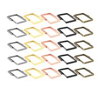 Homoyoyo 25 Piezas Colgantes Abiertos con Marco de Aleación para Joyería Diy Moldes de Resina para Collares Pulseras