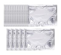 Homoyoyo 25 piezas Mascarilla Labial Hidratante Gel para Cuidado y Exfoliación de Labios Rejuvenecedora y Suavizante para Labios Secos y Arrugados Pack Blanco