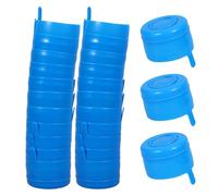 Homoyoyo 25 Piezas Tapones para Botellas De Agua De 5 Galones - Tapones Antiderrame De Repuesto para Dispensadores De Agua En Hogar y Oficina - Tapas De Botellas De Agua De 25