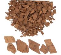 Homoyoyo 2bolsas Virutas de Roble para Vino Tinto Virutas de Roble para Elaborar Vino Accesorio para Hacer Casero Madera