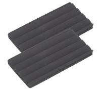 Homoyoyo 2piezas Accesorios Para Pedal De Bombo Protectores De Goma Profesionales y Duraderos