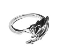 Homoyoyo 2Piezas Anillos De Dedo Decorativos Anillos Abiertos Para Joyería y Romántica Para Ocasiones