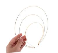 Homoyoyo 2piezas Diadema De De Metal Triple Accesorios De De Halloween Diademas Para Graduación Hecha Mano Para Disfraces De Ángel Tocados De Halloween Bandas Para Manualidades Para Hacer t