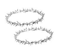 Homoyoyo 2piezas Diademas De Tiaras Para Mujer Estilo Barroco Para Bodas Fiestas y Eventos