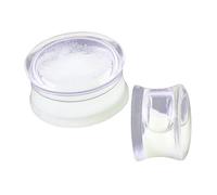 Homoyoyo 2piezas Expansores De Oreja De Túneles De Flesh Para Joyería De Oreja Transparente