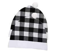 Homoyoyo 2piezas Funda de Almohada Gorro de Papá Noel Cuadros Decoración Navideña para Reposacabezas de Coche