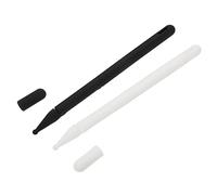 Homoyoyo 2piezas Funda Protectora para Pencil Silicona y Antideslizante Compatible Carga Magnética Colores Blanco y Negro Accesorio para Escritura y