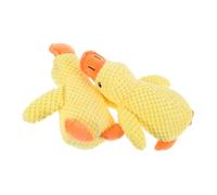 Homoyoyo 2piezas Juguetes Chirriantes para Perros Patos Interactivos Masticables Ruido para Perros Pequeños Juguetes Dentición de Cachorros