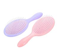 Homoyoyo 2piezas Peine De Masaje Airbag De Plástico Para Alisar El Cabello Peines De Peluquería Airbag Casa o Viajando