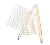 Homoyoyo 2piezas Pinzas Cabello Peines Delicados de Aleación Galvanizada Horquillas Laterales para Niñas Tocados de Moda para Peinados Casuales