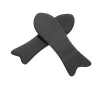 Homoyoyo 2piezas Tablero de Gua Sha de Cuerno de Búfalo para Masaje Facial y Ocular Herramienta Facial Gua Sha de Material Natural Raspador de Piel para Cuidado Piel