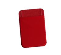 Homoyoyo 2piezas Titular De Tarjeta Autoadhesivo De Cuero Sintético Tarjetero para Teléfono Funda Bolsillo Trasero para Llevar Tarjetas El Móvil