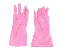 Homoyoyo 3 Pares Guantes para Lavar Platos Guantes de Limpieza de Cocina de Goma Impermeables Antideslizantes Talla L, para Lavado Doméstico y Jardinería Color Aleatorio