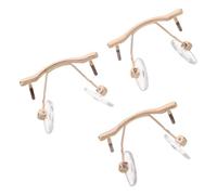 Homoyoyo 3 Piezas Almohadillas Nasales para Gafas sin Marco, Soporte Nasal Antideslizante para Reparación de Gafas, Diseño Ajustable para Mantenimiento Cómodo