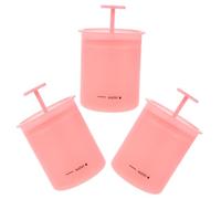 Homoyoyo 3 Piezas Bubble Maker Manual Facial Cleanser Foamer Cup Portable Foaming Bottle Skincare Tool For Cleansing Bathroom And Travel Use