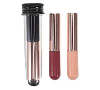 Homoyoyo 3 piezas Cepillos de Silicona para Uñas Aplicadores de Polvo para Nail Art Suaves y Duraderos para Principiantes y Decoración de Uñas Creativa