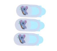 Homoyoyo 3 Piezas Cubierta de privacidad de la cámara Cubiertas de protección de privacidad Cubierta de la cámara del Ordenador portátil Camera Laptop Cubierta de la cámara del teléfono abs